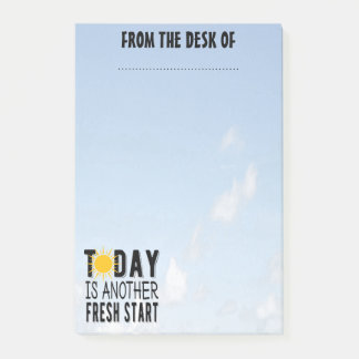 Vanaf het bureau van - werkbericht post-it® notes