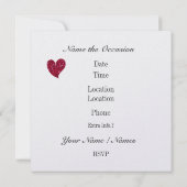 Vanaf het hart - SRF Kaart (Achterkant)