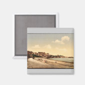 Vanaf het strand, Biarritz, Pyreneeën, Frankrijk v Magneet (Voorkant / Achterkant)
