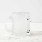 VANAF JE LAATSTE INCARNATIE - Geleerde les? Mok (Links)