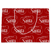 Vanaf kerstfeestdag in Santa Claus Groot Cadeauzakje (Voorkant)