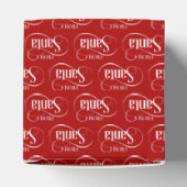 Vanaf kerstfeestdag kerstfeestdag in Santa Claus Bedankdoosjes (Bovenkant)