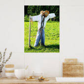 VANAF MINDER DAN $ 20 - vogelverschrikker Poster (Keuken)