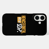 Vanaf nu is het Dr PhD afgestudeerde doctorsgraad Case-Mate iPhone Case (Achterkant (horizontaal))