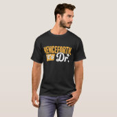 Vanaf nu is het Dr PhD afgestudeerde doctorsgraad T-shirt (Voorkant volledig)