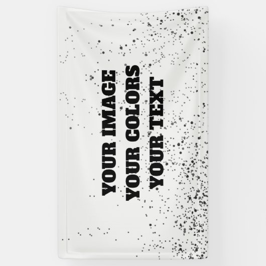 Vanaf nul herontwerpen & maak je eigen spandoek (Verticaal)