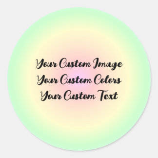 Vanaf nul herontwerpen - Ontwerp dit Ronde Sticker