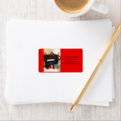 Vanaf ons nieuwe adres met kerstviering etiket (Insitu)