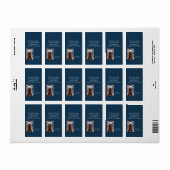 Vanaf onze nieuwe thuiskerstmis etiket (Full Sheet)