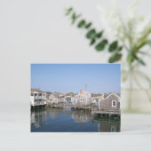 Vanaf rechte wharf briefkaart (Staand voorkant)