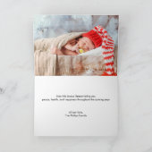 Vanaf Santa Baby Holiday-kaarten Feestdagen Kaart (Binnen)