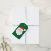 Vanaf Santa Custom Green Kerstmis Cadeaulabel (Met Touw)