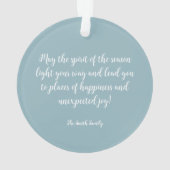  Vanagon Vakantie Trip Ornament (achterkant)