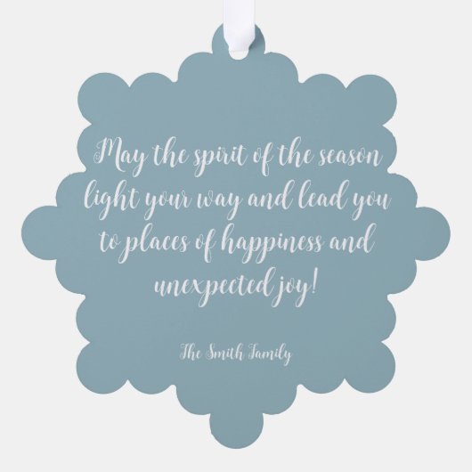  Vanagon Vakantie Trip Ornament (Achterkant)