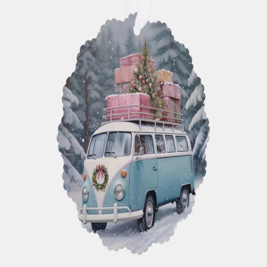  Vanagon Vakantie Trip Ornament (Rechts)