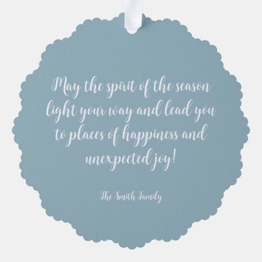  Vanagon Vakantie Trip Ornament (Achterkant)