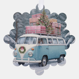 Vanagon Vakantie Trip Ornament Kaart