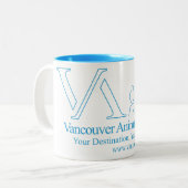 Vanas 2 Tone Coffee Mok (Voorkant links)