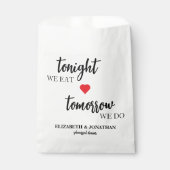 Vanavond Eten We, Morgen Doen We Oefenavond Bedankzakje (Voorkant)