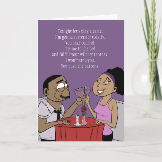 Vanavond is jouw avond kaart (Voorkant)