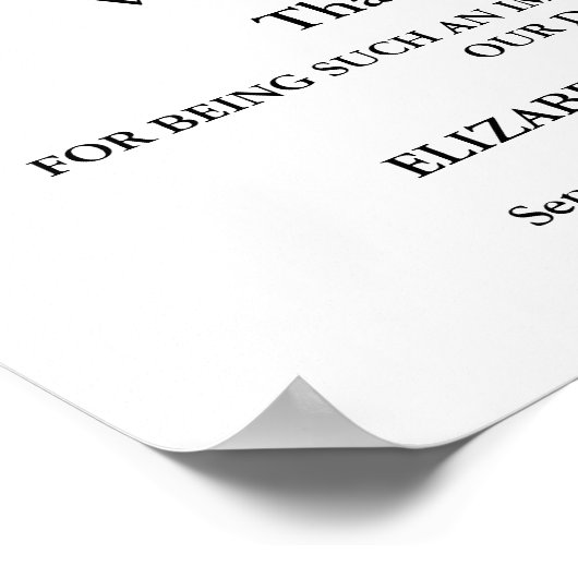 Vanavond vieren we bruiloft repetitie diner teken poster (Hoek)