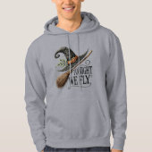 Vanavond Vliegen we Halloween Hoodie (Voorkant)