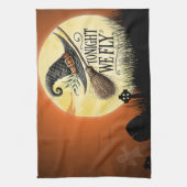 Vanavond vliegen we met Halloween Theedoek (Verticaal)