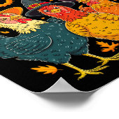 Vanavond vliegen we naar Funny Chicken Spooky Seas Poster (Hoek)