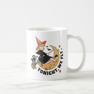 Vanavond vliegen we schattige heks koffiemok