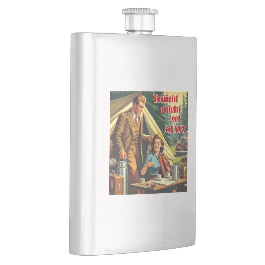 Vanavond wordt misschien rommelig kamperen flacon (Rechts)