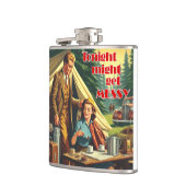 Vanavond wordt misschien rommelig kamperen heupfles (Links)