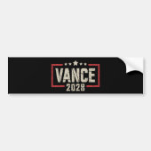 Vance 2028 President Verkiezingscampagne Amerikaan Bumpersticker (Voorkant)