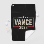 Vance 2028 President Verkiezingscampagne Amerikaan Golfhanddoek (Insitu)