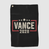 Vance 2028 President Verkiezingscampagne Amerikaan Golfhanddoek (Voorkant)
