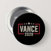 Vance 2028 President Verkiezingscampagne Amerikaan Ronde Button 7,6 Cm (Voorkant /achterkant)