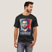 Vance 2028 voor President 28  Republikein T-shirt (Voorkant volledig)