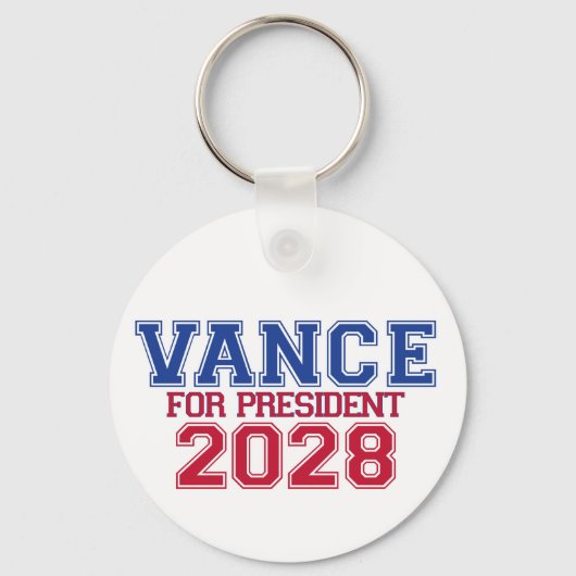 Vance for President (varsity) Sleutelhanger (Voorkant)