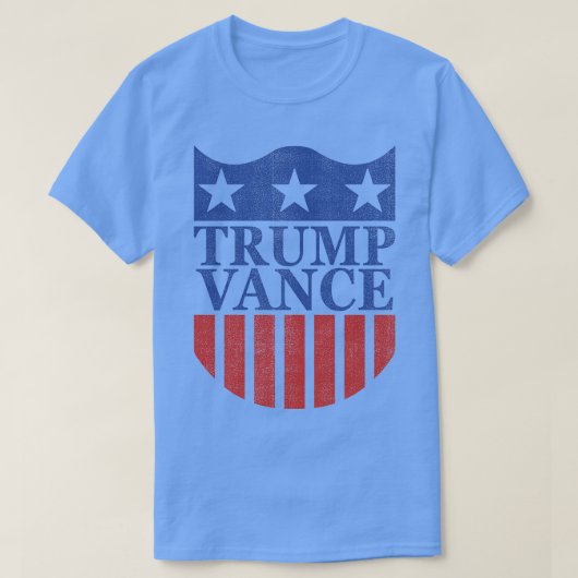 Vance met America Shield T-shirt (Design voorkant)