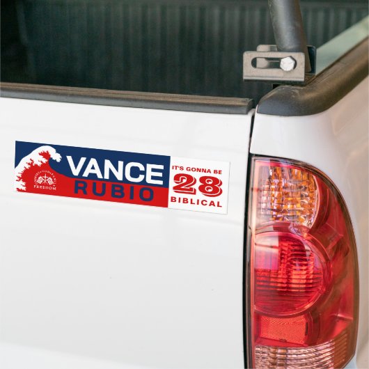 Vance Rubio 2028 Bumpersticker (Op Truck)