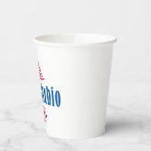 Vance Rubio 2028 (flag) Papieren Bekers (Links)