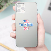 Vance Rubio 2028 (flag) Sticker (Telefoon)