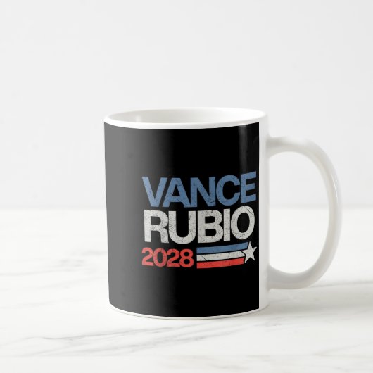 Vance Rubio 2028 President Jd Vance Marco Rubio Us Koffiemok (Rechts)