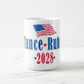 Vance Rubio 2028 (vlag) Koffiemok (Center)