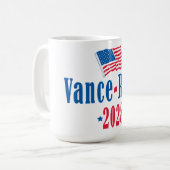 Vance Rubio 2028 (vlag) Koffiemok (Voorkant links)