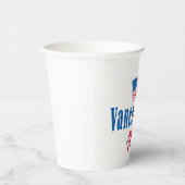 Vance Rubio 2028 (vlag) Papieren Bekers (Rechts)