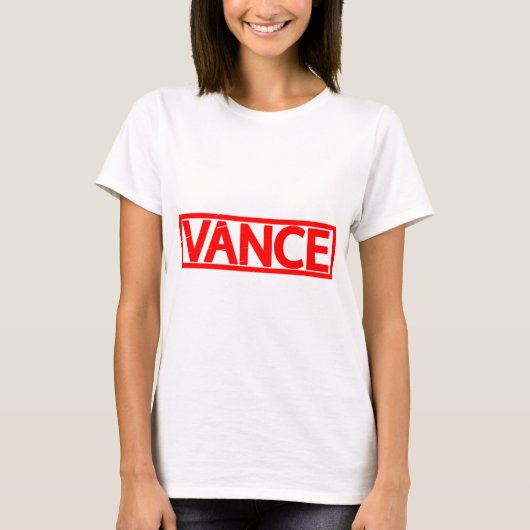Vance Stamp T-shirt (Voorkant)