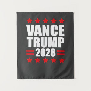 Vance Trump presidentsverkiezingen 2028 Wandkleed