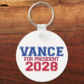 Vance voor president (varsity) sleutelhanger (Voorkant)