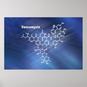 Vancomycine-antibioticum Poster