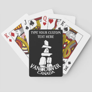Vancouver-afspeelkaarten personaliseren Vancouver- Pokerkaarten